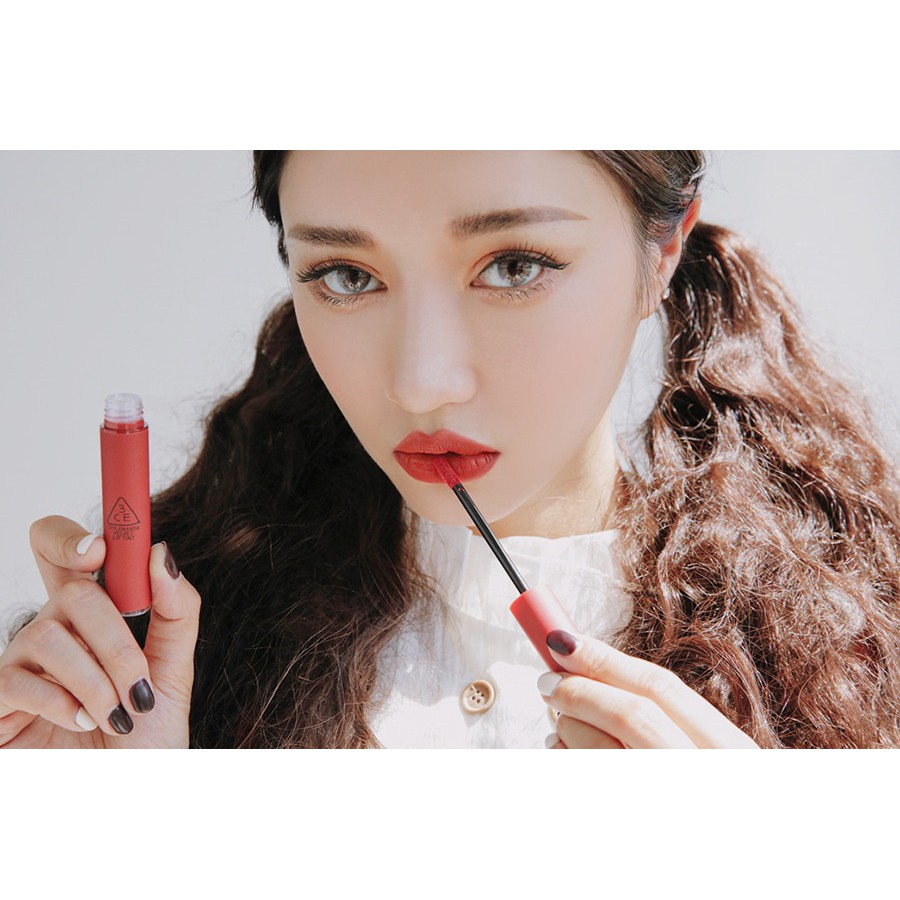 Son 3CE Velvet Lip Tint Daffodil (Đỏ Đất)