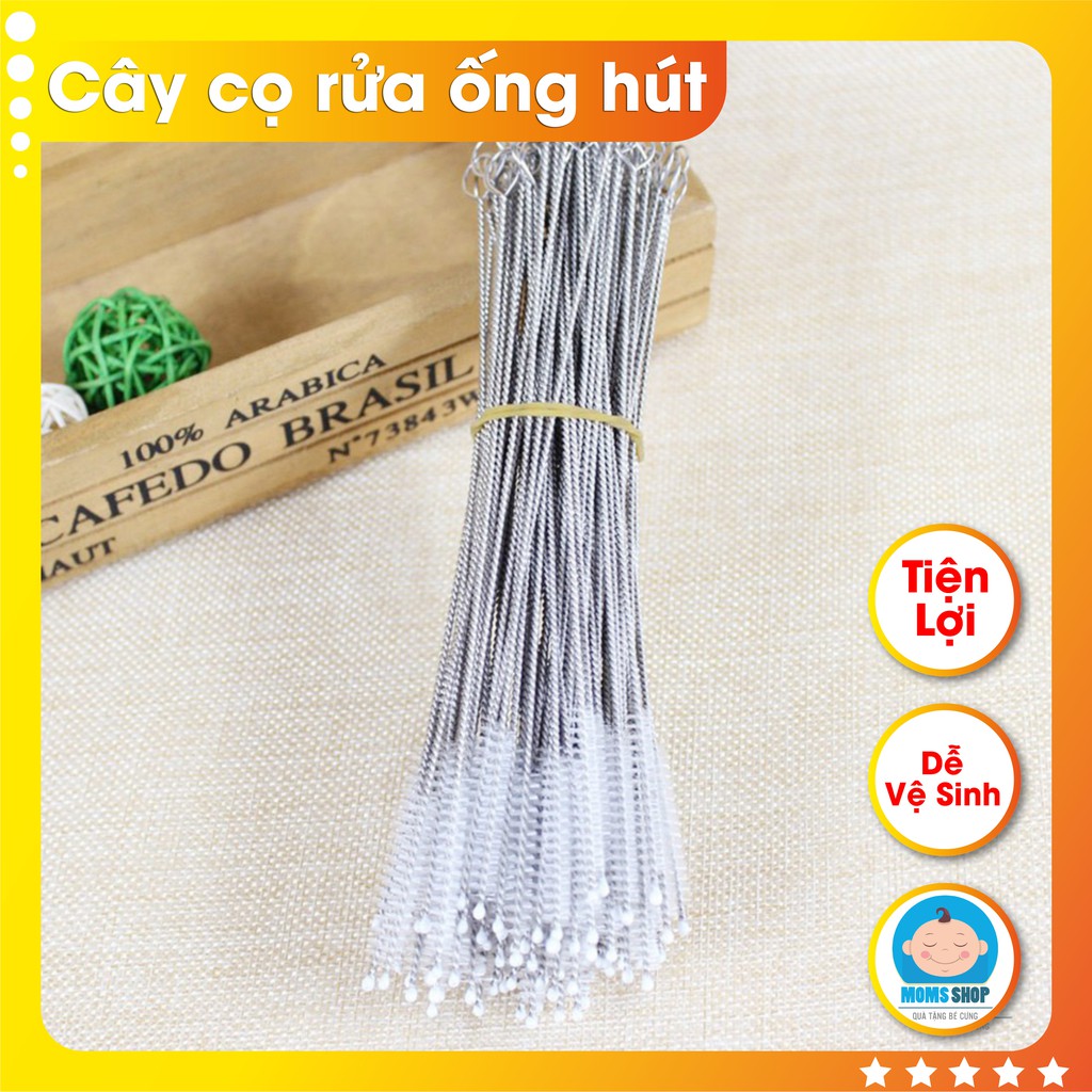 Đồ cọ rửa ống hút cho bé, cây cọ rửa ống hút cho bé - MomsShop