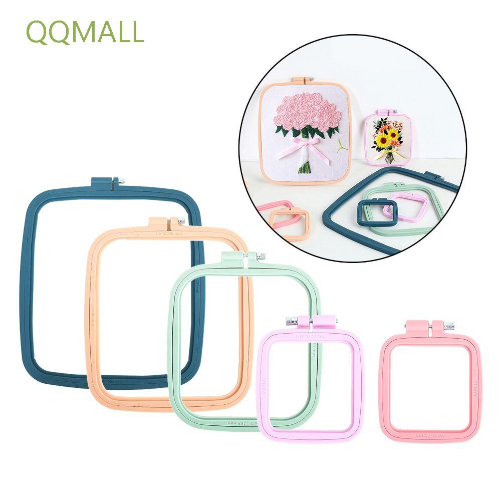 Khung Thêu Bằng Nhựa Hình Vuông Tùy Chỉnh Tiện Dụng Diy