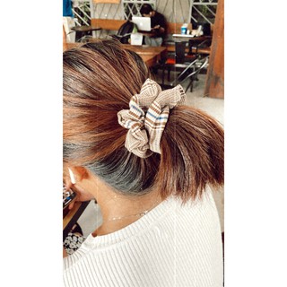 Scrunchies cột tóc caro vintage | scrunchies.intown