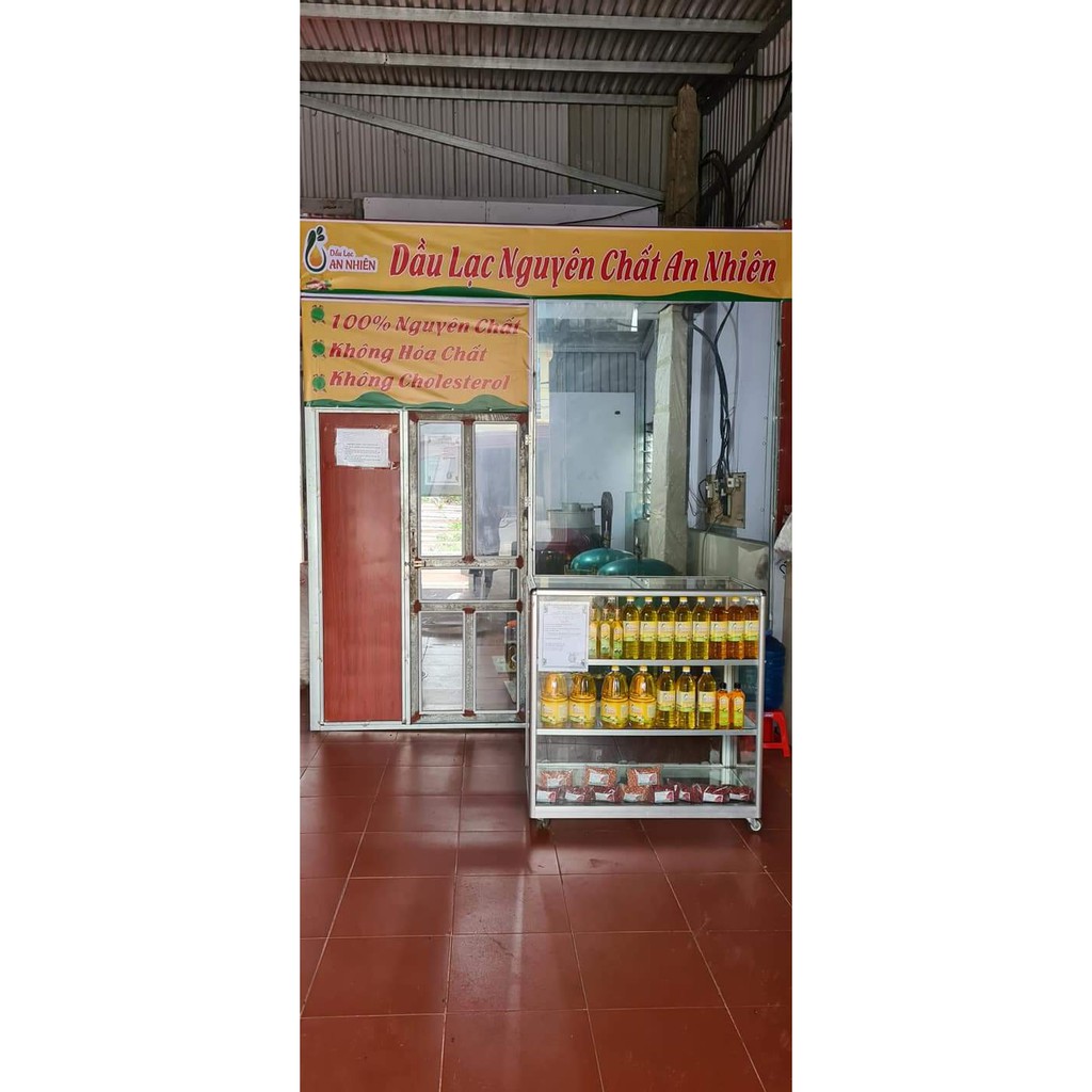 AN NHIÊN DẦU LẠC NGUYÊN CHẤT Chai 1 lit