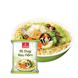 Thùng 30 Gói Mì Chay Rau Nấm VIFON