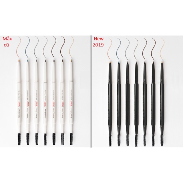 Chì Kẻ Mày Siêu Mảnh Innisfree Skinny Brow Pencil