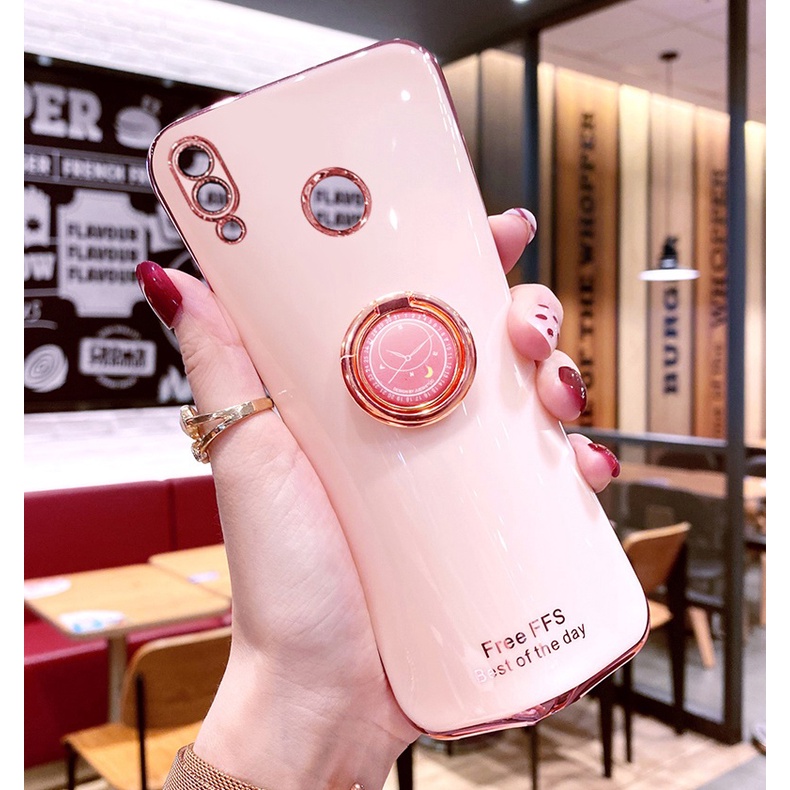 ỐP LƯNG SILICON HUAWEI NOVA 3I KÈM IRING SANG TRỌNG