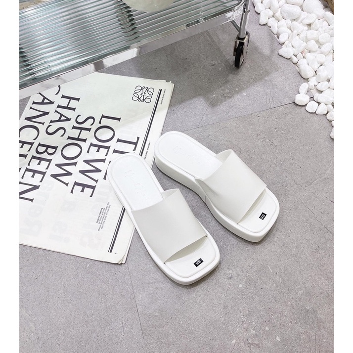 DÉP QUAI NGANG DA CAMEL ĐẾ CAO 4CM SIÊU HOTTREND