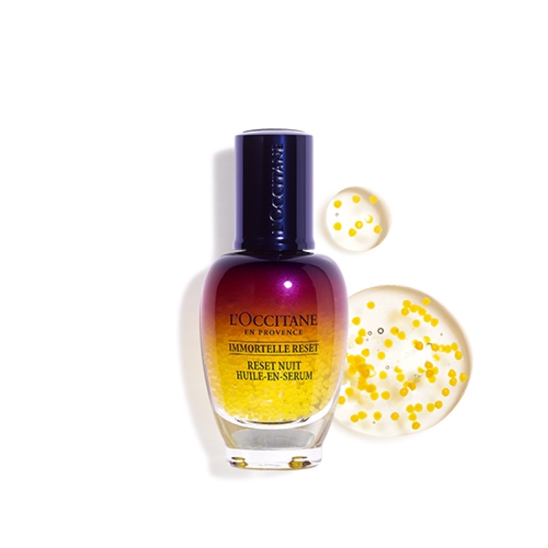 Tinh chất dưỡng tái sinh da L'Occitane Immortelle Reset Overnight Reset Oil-In Serum