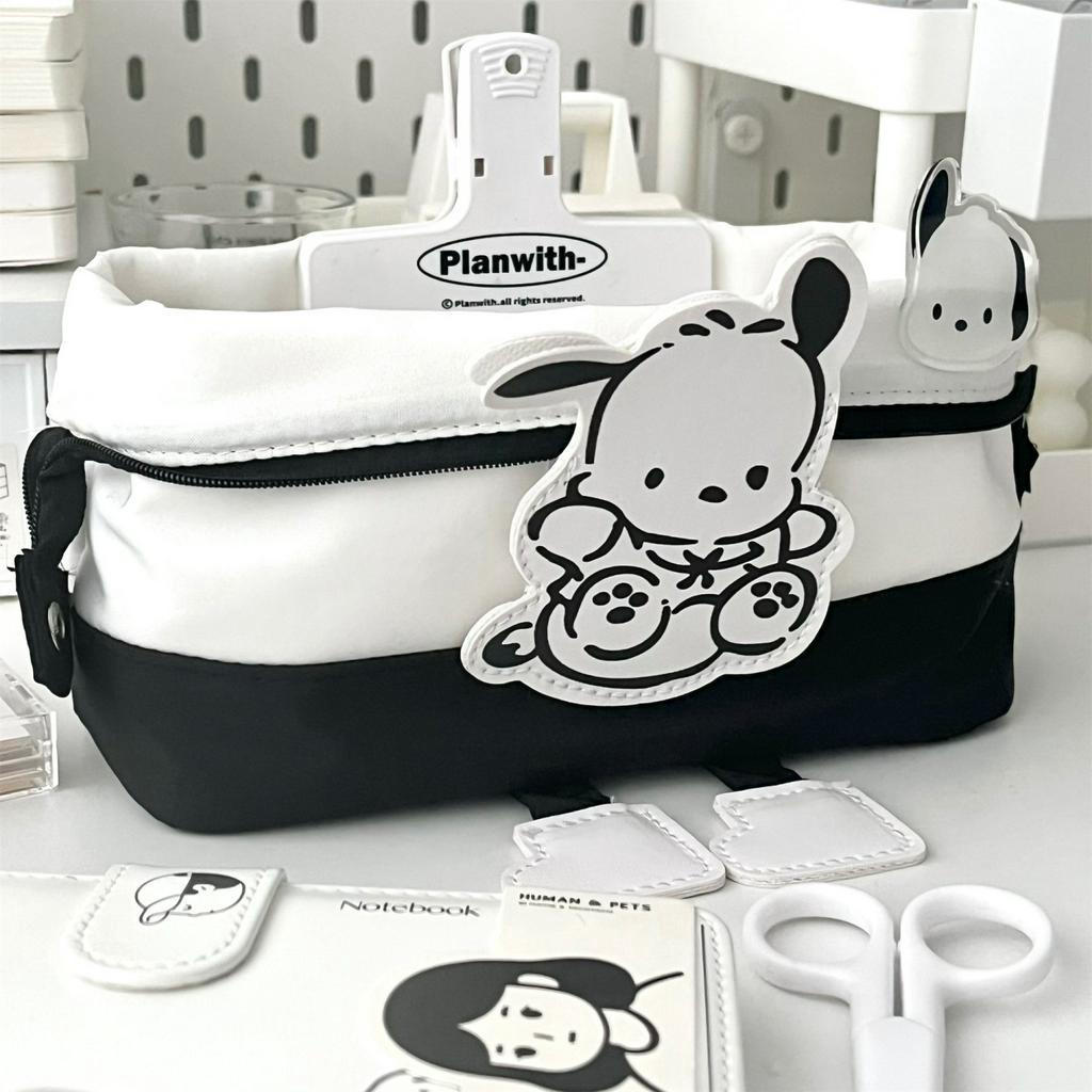 Sanrio Túi Đựng Bút Chì Cỡ Lớn In Hình Chú Chó Pacha Dễ Thương Ốp