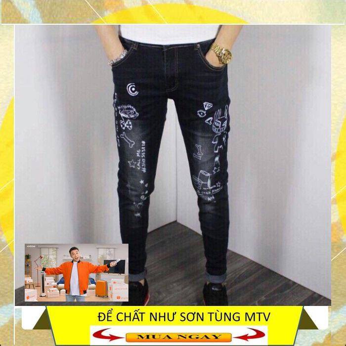 Quần Bò Nam Cao Cấp Hà Nội Chuẩn Soái Ca, quần bò nam dành cho người gầy