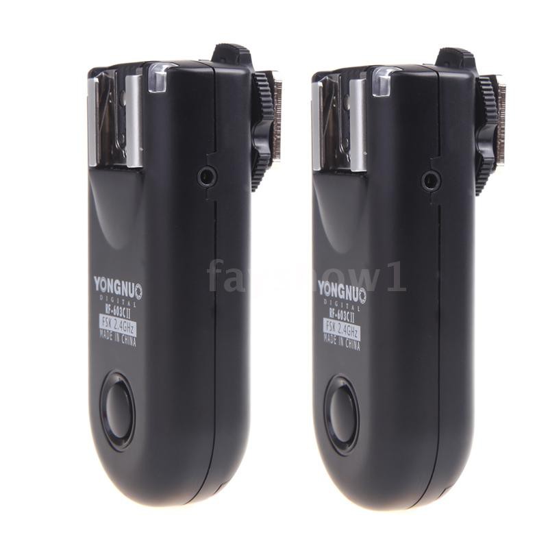 ❤HOT Yongnuo RF-603C II Wireless Remote Flash Trigger C3 for Canon 5D 1D 50D