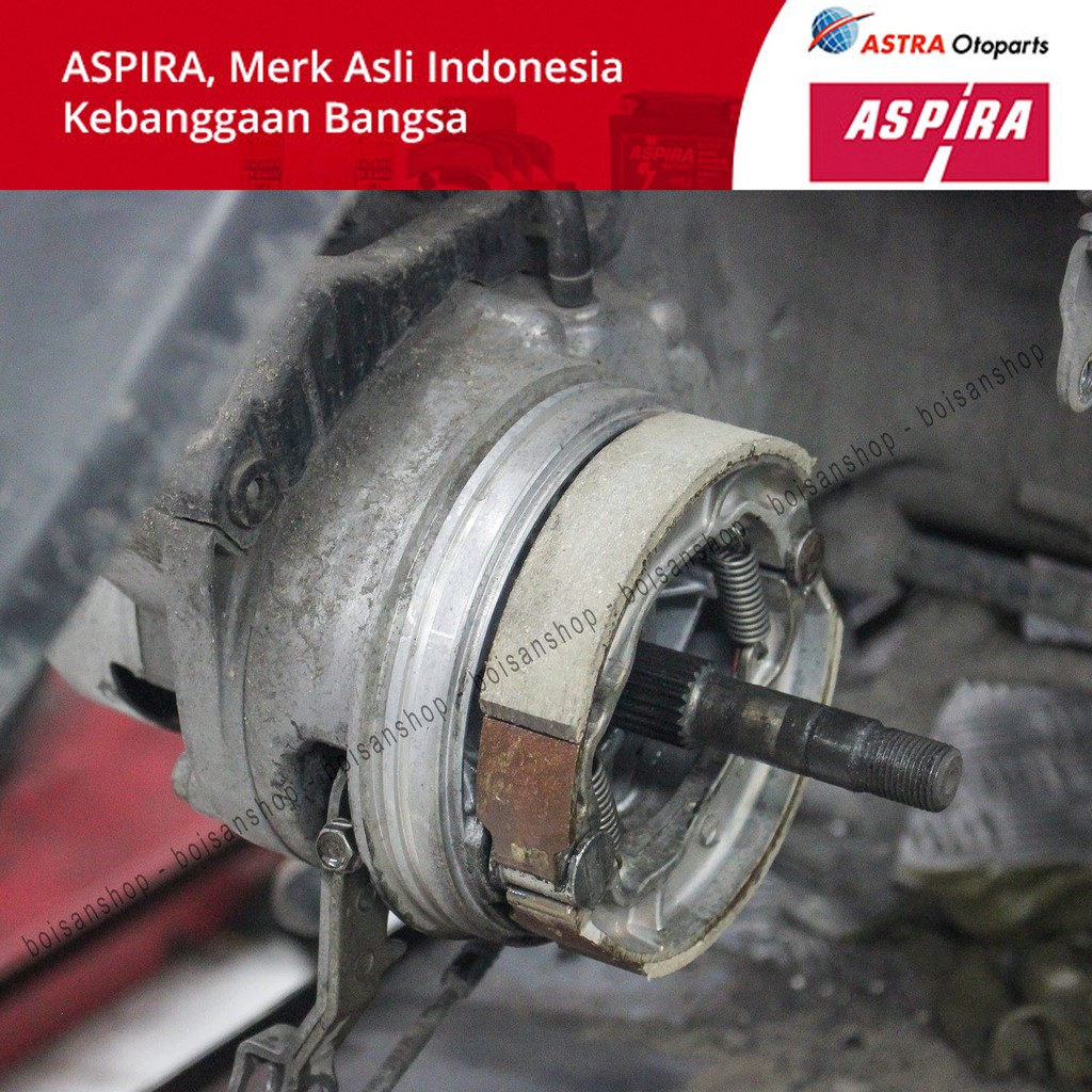 Bố Thắng Đùm Sau Hiệu Aspira Dùng cho xe : AB / Click / Lead / PCX / SH / Vison / Vario / Spacy / PS