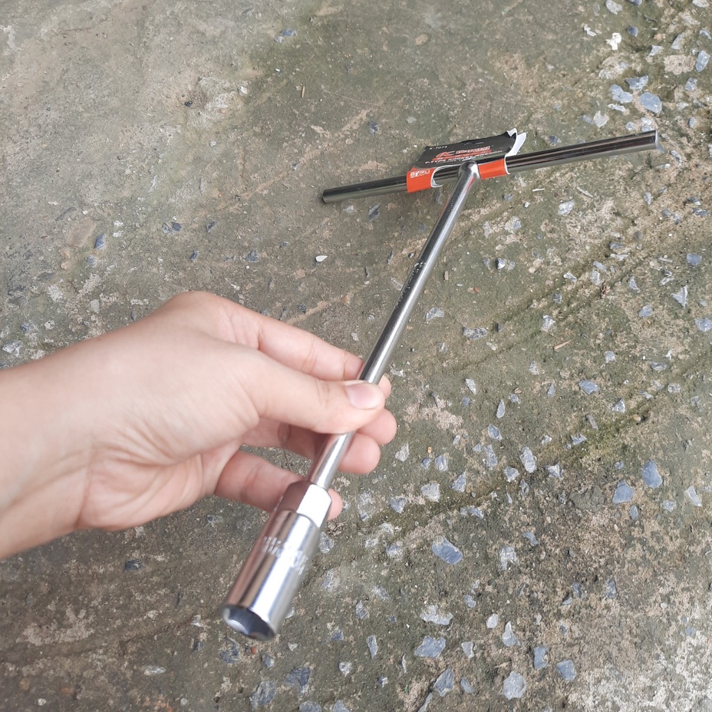 Tay vặn khẩu chữ T vặn đai ốc, Ê cu và lục giác T8 -> T19 Hàng cao cấp kapusi