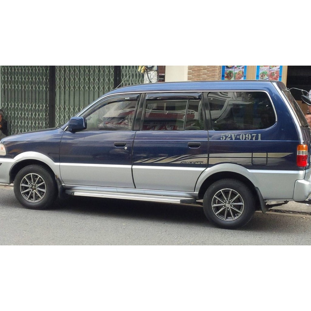 Mâm vành đúc 14inch độ Mitsubishi Jolie, Toyota Camry, Zace, Innova giá tốt