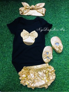 Set body mickey cho bé gái ( k giày )
