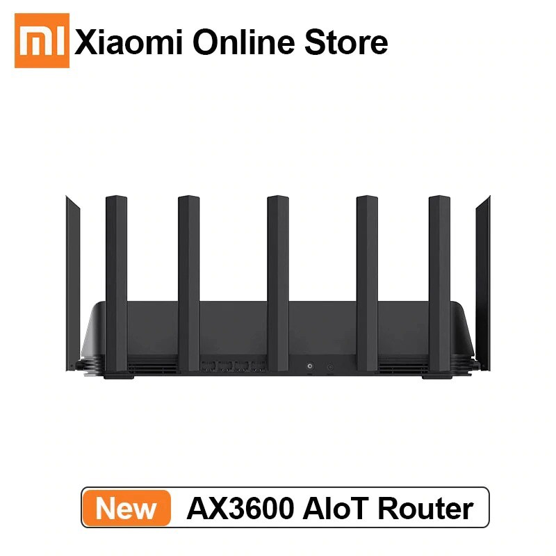 Router Wifi Xiaomi AIoT AX3600 - 7 Ăng ten - chuẩn WIFI 6 | BigBuy360 - bigbuy360.vn