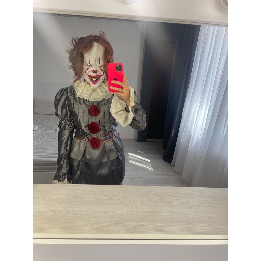 Bộ Đồ Hóa Trang Chú Hề Pennywise Đáng Yêu Cho Bé Dịp Halloween