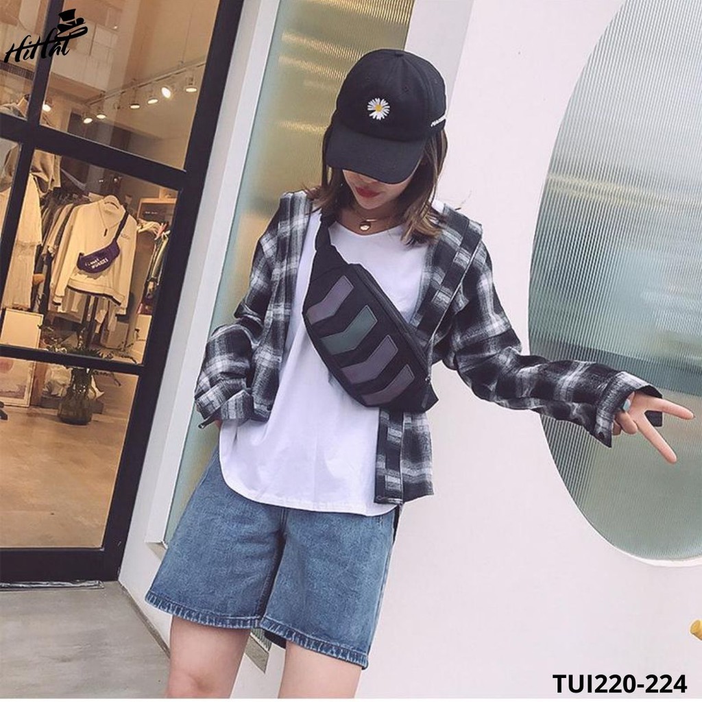 Túi bao tử phản quang, túi đeo chéo, đeo ngực hot trend | BigBuy360 - bigbuy360.vn