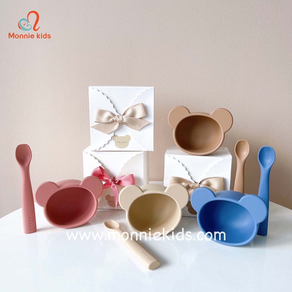 SET BÁT THÌA ĂN DẶM ROCOU HÌNH THỎ