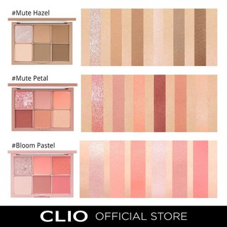 [100% AUTH] Bảng Phấn Má 6 Ô Clio Pro Blusher Palette 19,8g