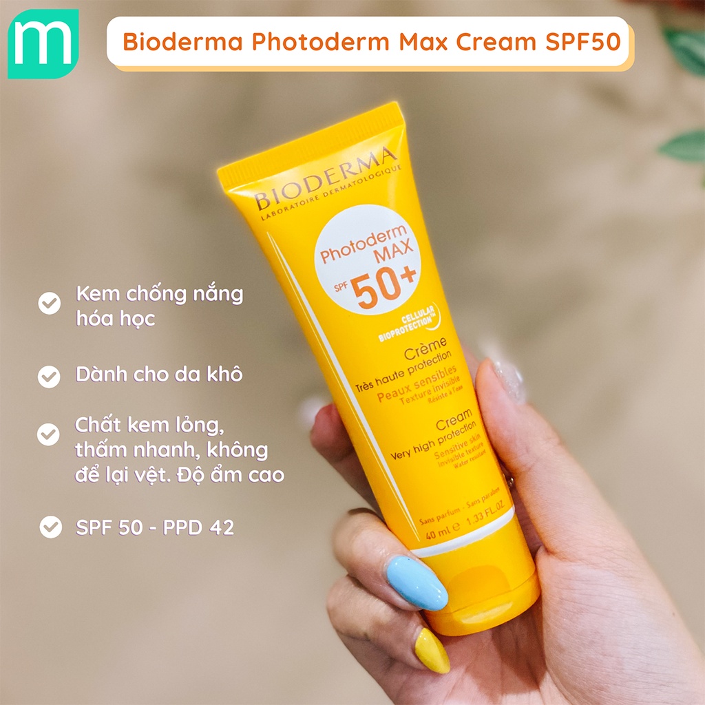 Kem Chống nắng Bioderma Photoderm Max Creme SPF 50+