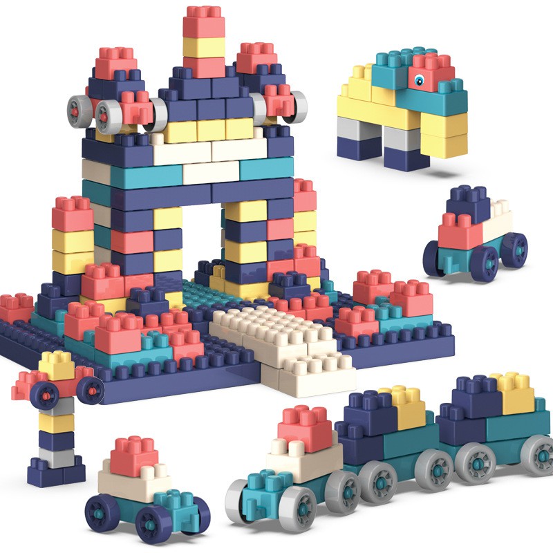 Lego xếp hình phát triển trí tuệ trẻ em, đồ chơi trẻ em phát triển toàn diện có phân loại 260ct, 360ct, 520ct