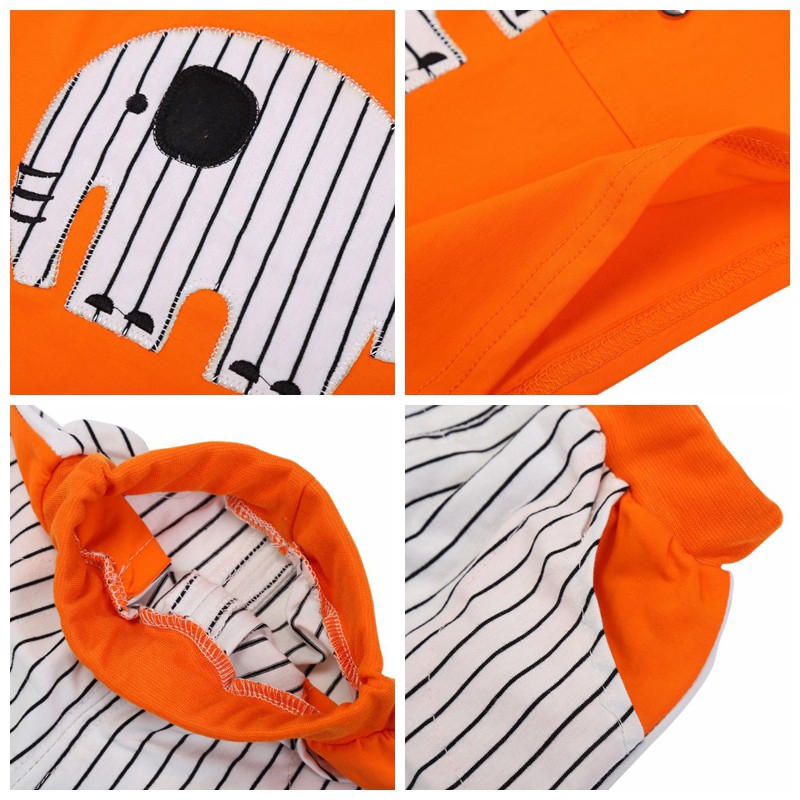 Bộ áo cotton sát nách + quần ngắn kẻ sọc cho bé trai ( 1-5 tuổi )