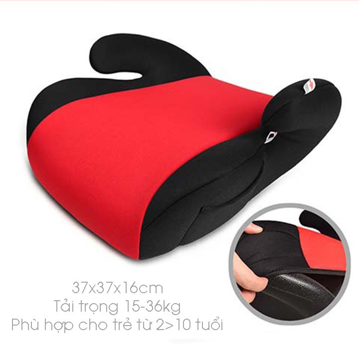 Ghế ngồi ô tô trẻ em BOOTER 3-12 tuổi - Đệm ngồi xe hơi cho bé, thiết bị an toàn trên oto cho bé