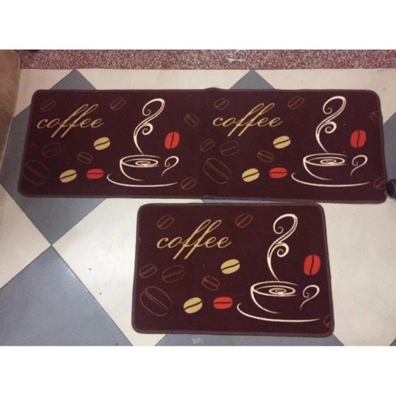 hàng mới Thảm nhà bếp KT 120cmx40 và 60x40cm có thể giao họa tiết ngẫu nhiên (ảnh thật sp)