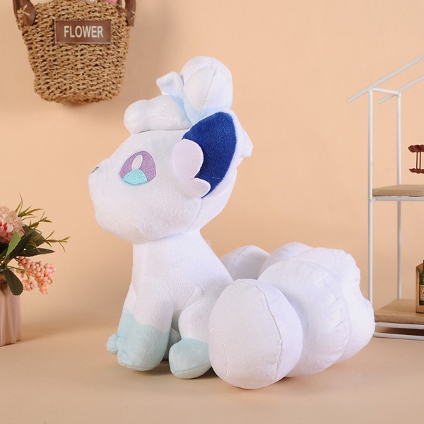 Gấu Bông Pokemon Vulpix Cáo Trắng 6 Đuôi (20cm---&gt;30 Cm)