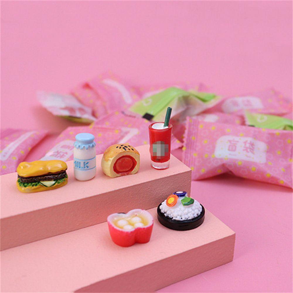 Set 10 Ly Nước Uống Mini Bằng Nhựa Resin Cho Nhà Búp Bê