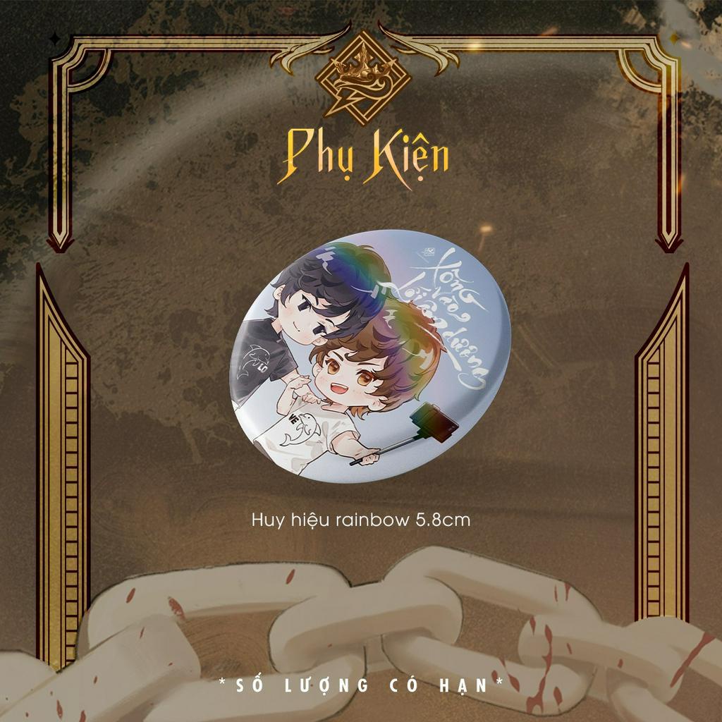 🌟 Phụ kiện huy hiệu, postcard, standee chibi Xông vào lối âm dương 1 | Bookstore KyoPyo