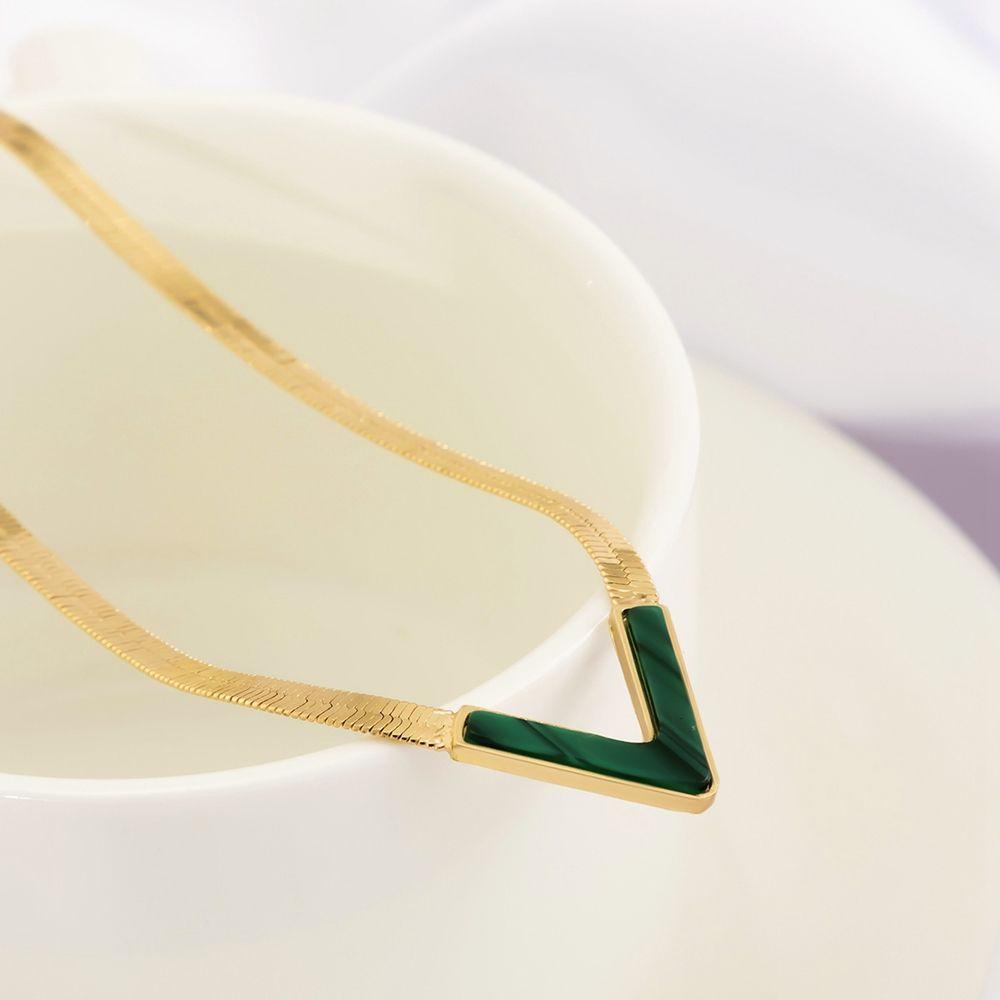 Vòng cổ Mặt Chữ V Phong Cách Punk Cá Tính Cho Nữ|Vòng cổ Choker Kiểu Dáng Đơn Giản Dành Cho Nữ