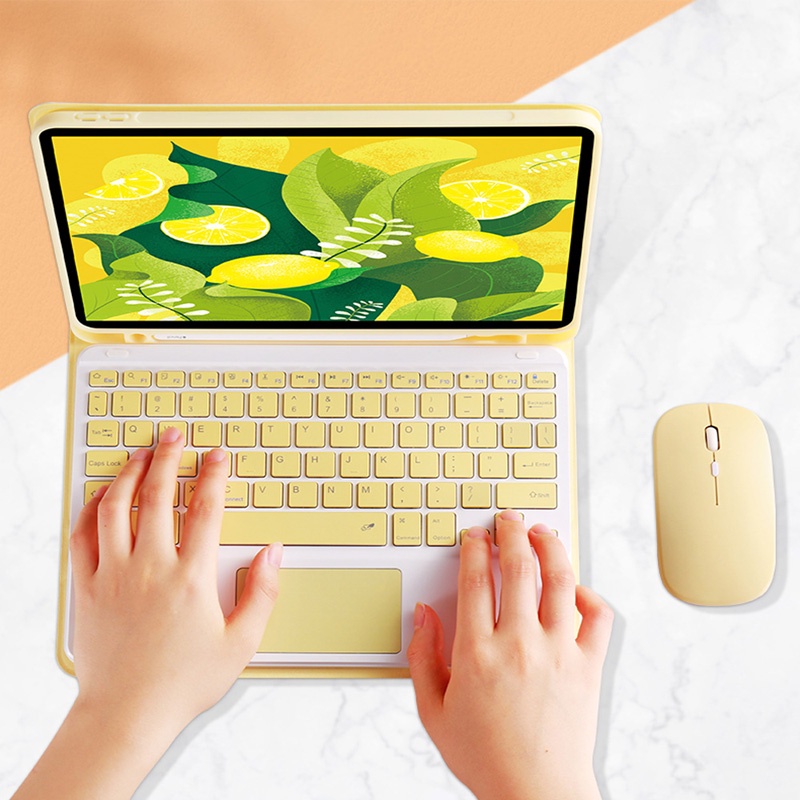 Hộp đựng bàn phím không dây cho iPad 9,7 10,2 5 6 7 thế hệ thứ 8 bàn phím cảm ứng Bluetooth thế hệ 9 Bàn phím chuột cho iPad Air 2 3 4 5 Pro 9,7 10,5 11