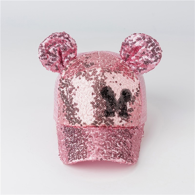 Mũ Trẻ Em Bé Trai Bé Gái Mũ mickey Sáng Bóng Akkku