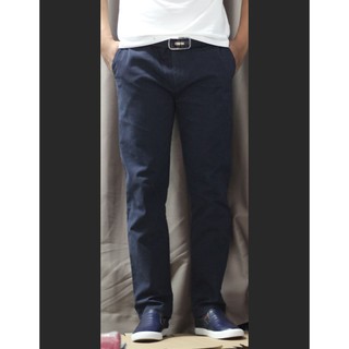 Quần kaki dài nam màu xanh than đậm chất kaki co giãn form dáng SLIM phù hợp với nam