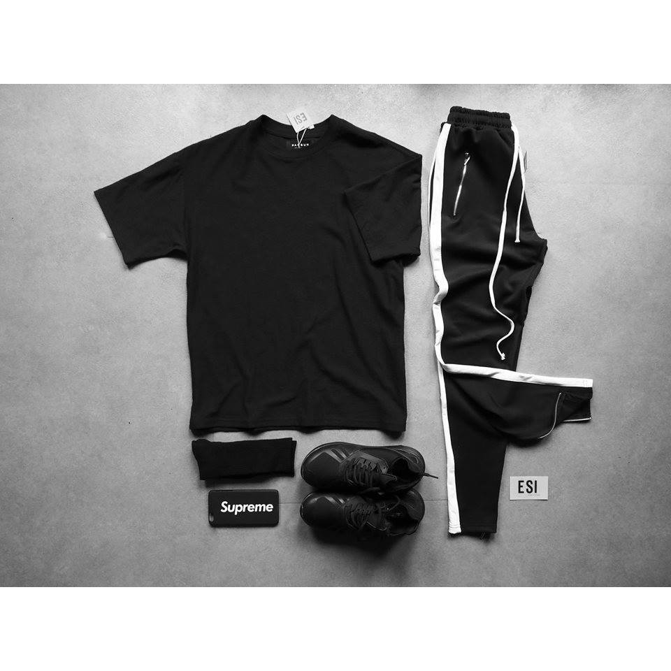 Set quần track pant và áo tee