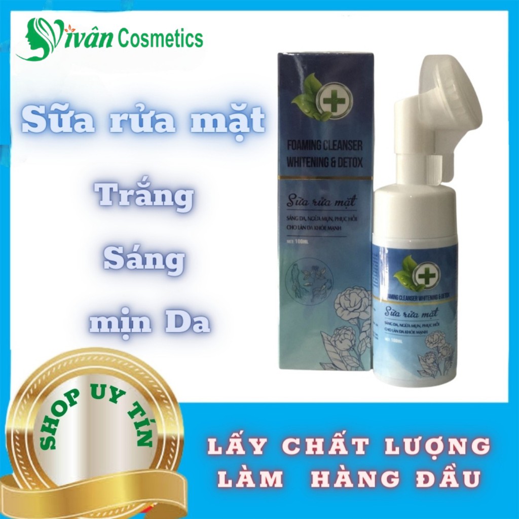 Sữa Rửa Mặt LiGi Trắng Da Ngừa Mụn Từ Thiên Nhiên 100ml