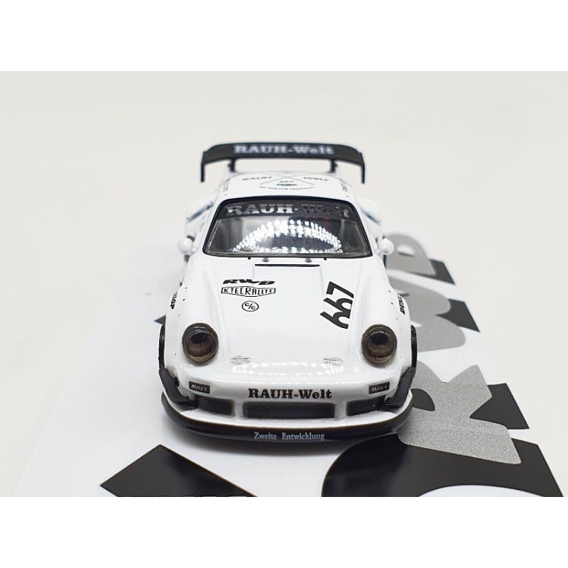 Xe Mô Hình Porsche RWB 930 Coast Cycles 1:64 Tarmac Works ( Trắng )