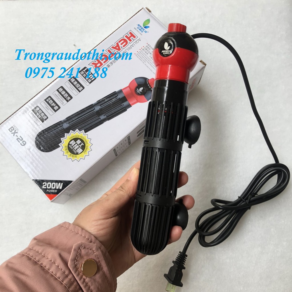 Sưởi bể cá lõi Titan Jeneca BX-29