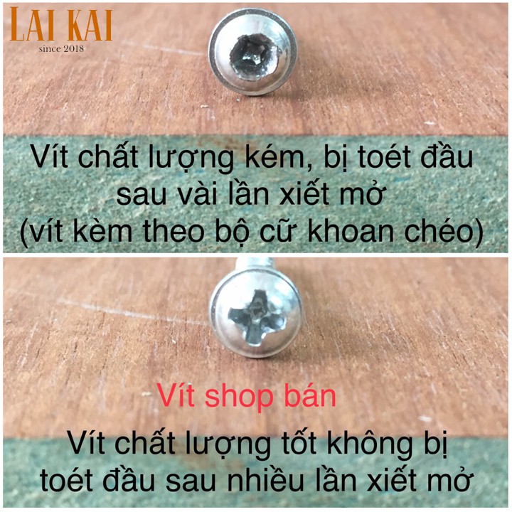Vít khoan chéo bịch 100 con