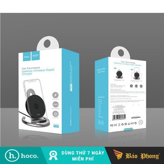Đế sạc nhanh không dây hoco cw5