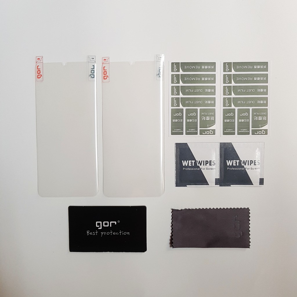 Bộ 2 miếng dán dẻo chống trầy xước full màn hình dàn cho Huawei P30 Pro.