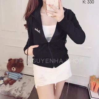 Áo khoác nữ nỉ da cá (CÓ ẢNH THẬT)