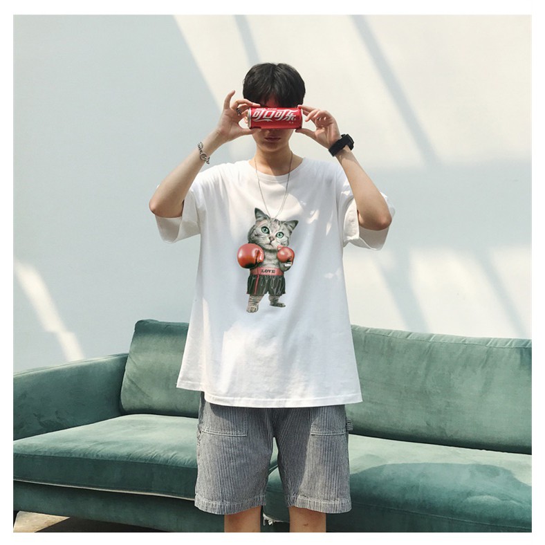 Áo thun tay lỡ form rộng unisex Tiger.86 AFR192