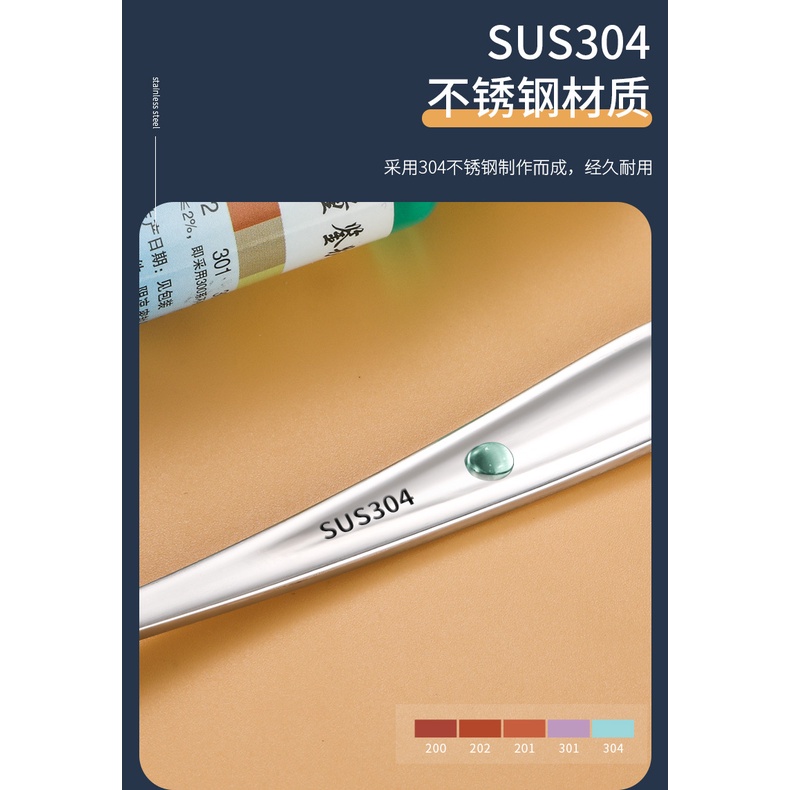 Nĩa Ăn Trái Cây Tráng Miệng Bằng Thép Không Gỉ 304 Cao Cấp