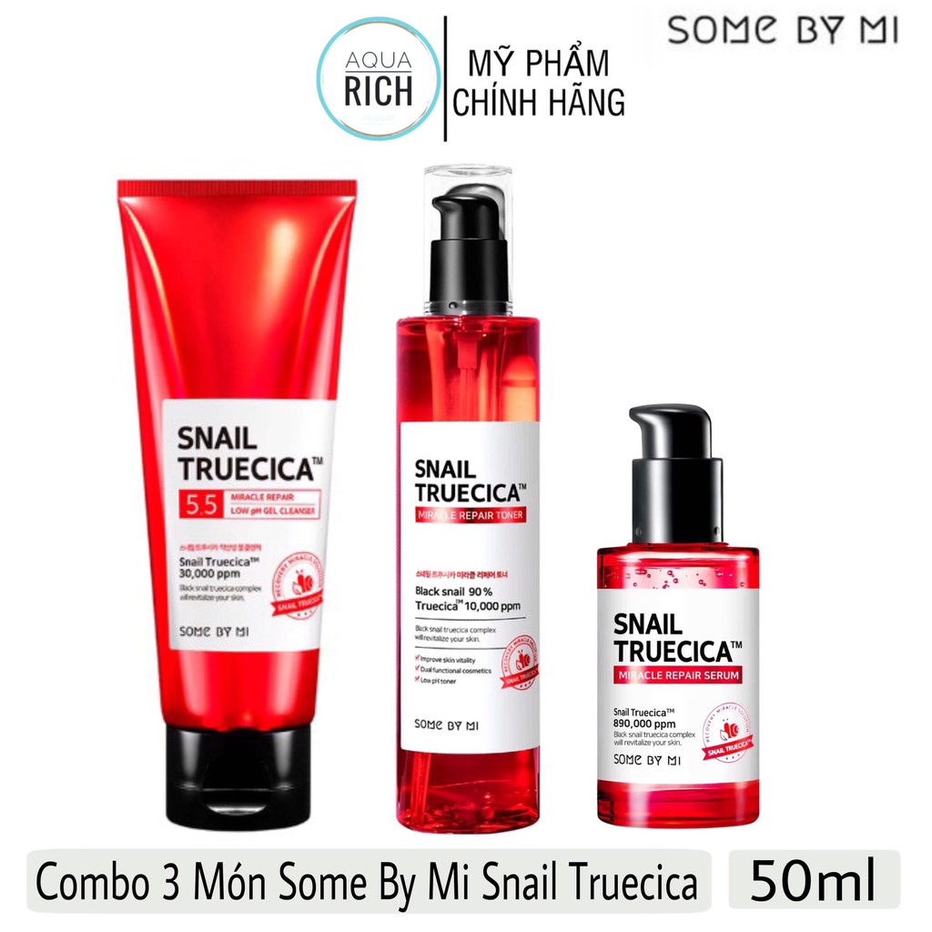 Combo 3 Món Some By Mi Snail Truecica