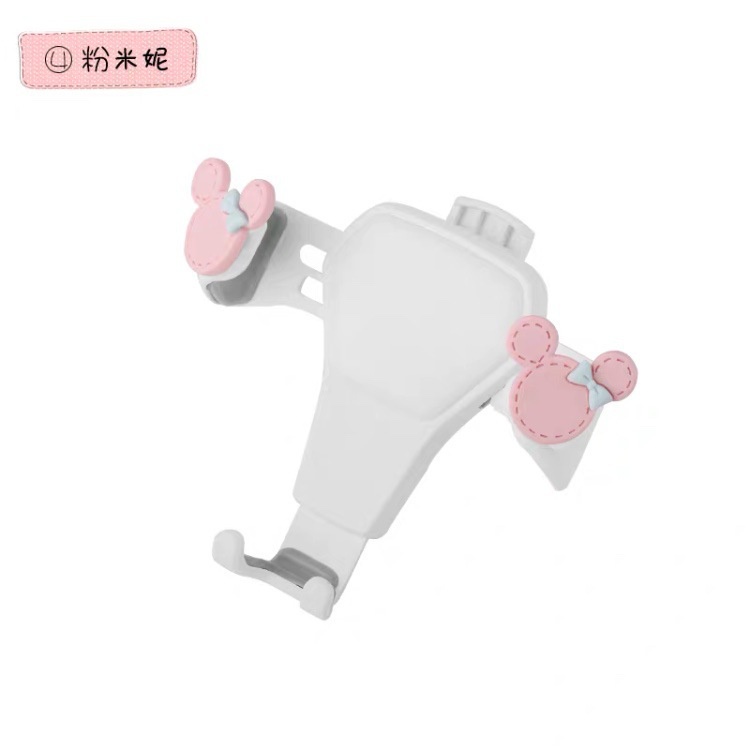 Giá Đỡ Điện Thoại Kiểu Dáng Hoạt Hình Dễ Thương Cho Xe Hơi