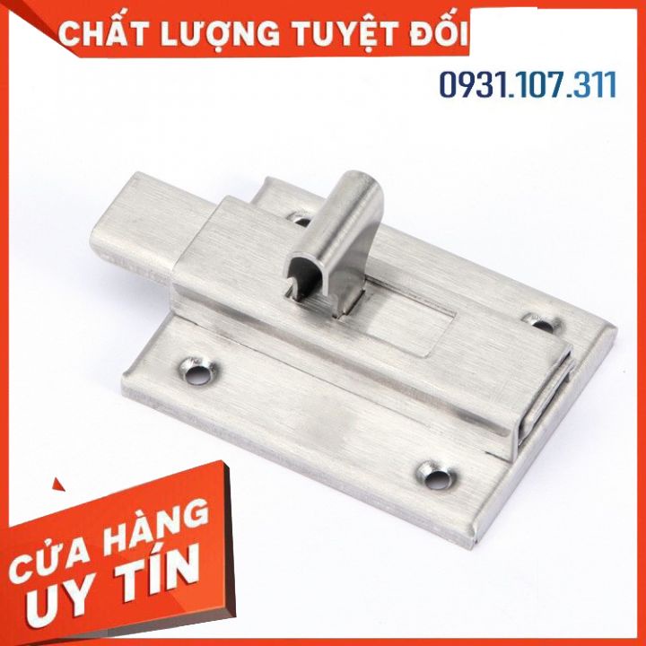 Chốt khóa cửa, then cửa bằng thép không gỉ K09, Loại 2 inch, 3 inch, 4 inch.