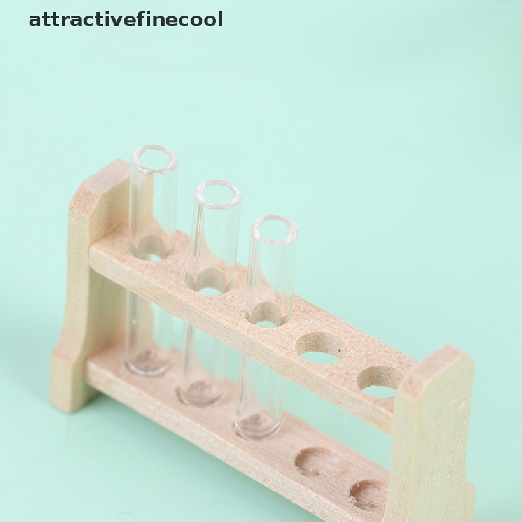 Ống Nghiệm Thủy Tinh Mini Trang Trí Nhà Búp Bê