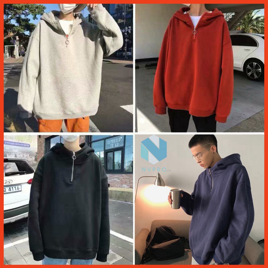 [Video thực tế]_ Áo Hoodies UNISEX form 70kg chất liệu nỉ ngoại không xù lông C051