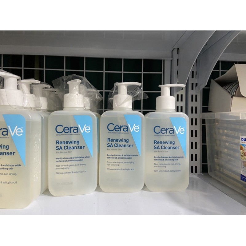 [Mã 1911FMCGSALE giảm 8% đơn 500K] [Hàng Pháp/Mỹ] Sữa Rửa Mặt ngừa mụn ẩn và se khít chân lông CeraVe SA Renewing | BigBuy360 - bigbuy360.vn